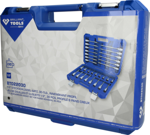 Brilliant Tools 1/2" Steckschlüssel-Satz Standard 6 L