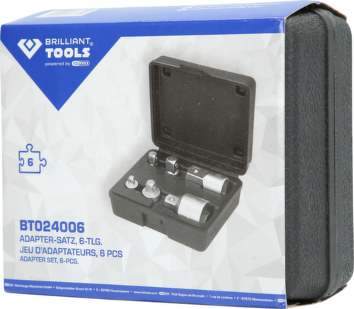 Brilliant Tools Adapter-Satz Standard 6 L