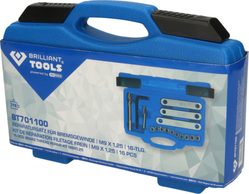 Brilliant Tools Reparatursatz für Bremsgewinde Standard 6 L