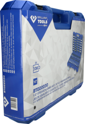 Brilliant Tools 1/2" Steckschlüssel-Satz Standard 7 L