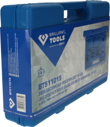 Brilliant Tools Zierleistenkeile-Polster-Satz Standard 7 L