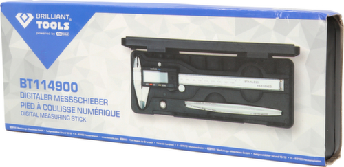 Brilliant Tools Digitaler Messschieber Standard 8 L