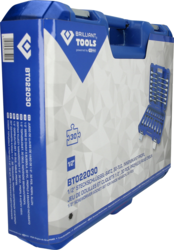 Brilliant Tools 1/2" Steckschlüssel-Satz Standard 9 L