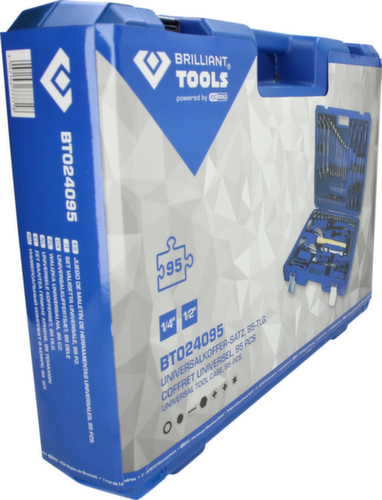 Brilliant Tools Universalkoffer-Satz Standard 9 L