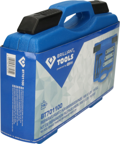 Brilliant Tools Reparatursatz für Bremsgewinde Standard 9 L