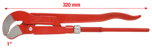 KS Tools 45° gewinkelte Eckrohrzange Standard 2 L