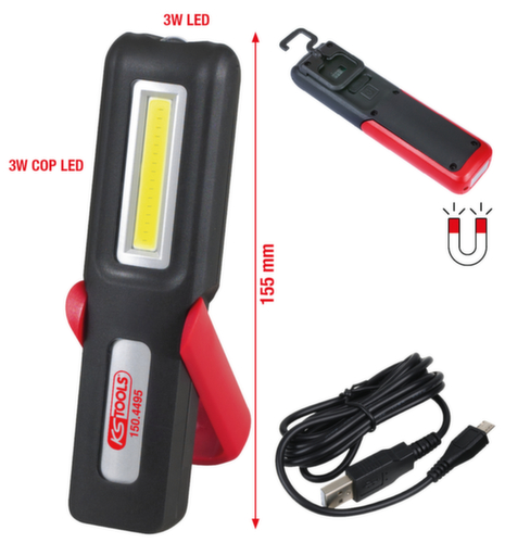 KS Tools Mobile Werkstatt-Handlampe Standard 2 L