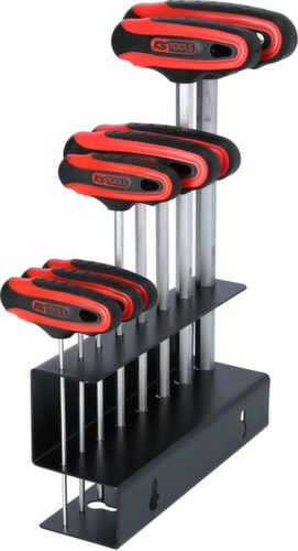 KS Tools T-Griff-Innensechskant-Schlüssel-Satz Standard 2 L