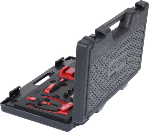 KS Tools FLAREFIX 1 Universal-Bremsleitungs-Bördelgerät-Satz mit Hydraulik-Spindel Standard 3 L