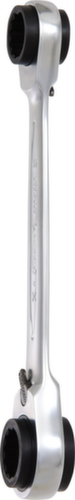 KS Tools 4 in 1 GEARplus umschaltbar Doppel-Ratschenringschlüssel Standard 3 L
