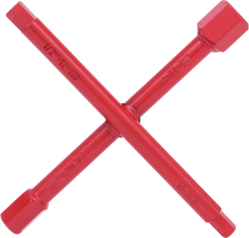 KS Tools Sanitär-Kreuzschlüssel Standard 4 L