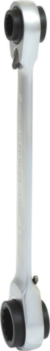 KS Tools 4 in 1 GEARplus umschaltbar Doppel-Ratschenringschlüssel Standard 4 L