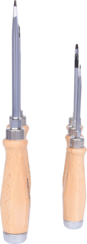 KS Tools ERGOTORQUE WOODmax Schlag-Schraubendreher-Satz Standard 5 L