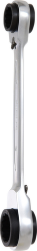 KS Tools 4 in 1 GEARplus umschaltbar Doppel-Ratschenringschlüssel Standard 5 L