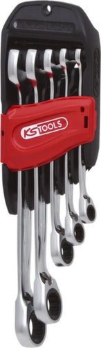 KS Tools GEARplus Ratschenringmaulschlüssel-Satz Standard 6 L