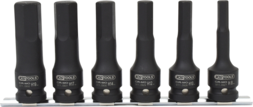 KS Tools 1/2" Kraft-Bit-Stecknuss-Satz Standard 5 L