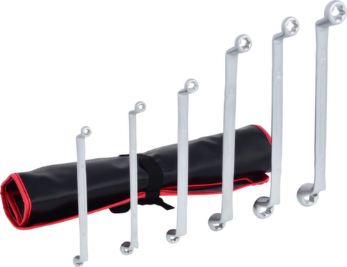 KS Tools Doppel-Ringschlüssel-Satz Torx-E Standard 3 L