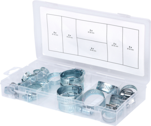 KS Tools Sortiment Schlauchschellen Standard 4 L