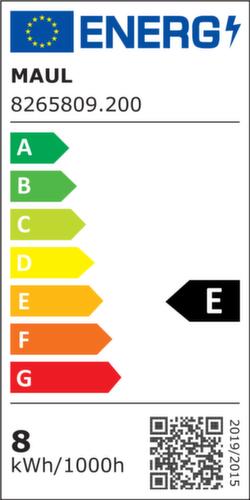 Dimmbare LED-Lupenleuchte, Licht kaltweiß (tageslichtweiß), weiß Technische Zeichnung 1 L