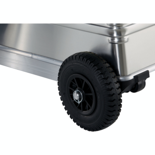 ZARGES Offroad-Rollensatz K 424 XC Ø 220 mm für Transportkiste Detail 2 L