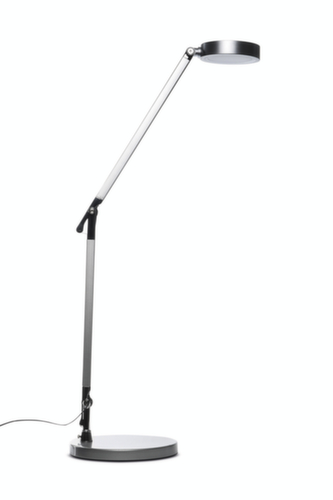 MAUL LED-Schreibtischleuchte MAULgrace colour vario mit einstellbarer Farbtemperatur, Licht tageslicht- bis warmweiß, silber Standard 4 L