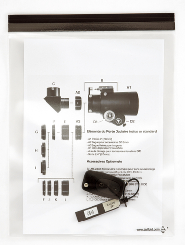 tarifold Magnetische Sichttasche, transparent Milieu 2 L