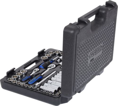 KS Tools 1/4"+3/8" CHROMEplus Steckschlüssel-Satz Standard 3 L