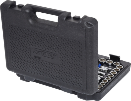 KS Tools 1/4"+3/8" CHROMEplus Steckschlüssel-Satz Standard 4 L