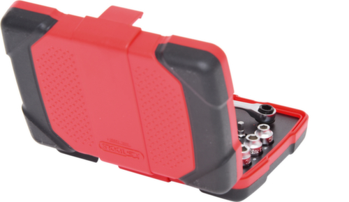 KS Tools 1/4" + 11 mm Durchgangs-Steckschlüssel- und Bit-Satz Standard 5 L