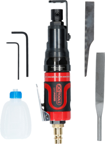 KS Tools SlimPOWER Mini-Druckluft-Karosserie-Stichsäge Standard 6 L