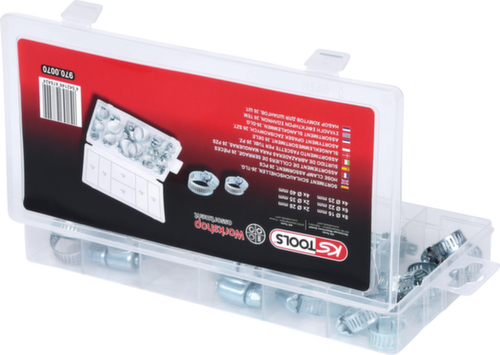 KS Tools Sortiment Schlauchschellen Standard 6 L