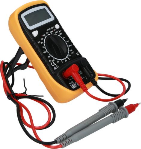 KS Tools Digital Multimeter inkl. Prüfspitzen Standard 6 L