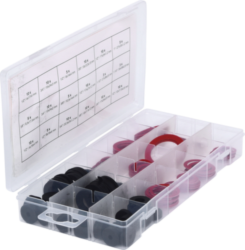KS Tools Sortiment Dichtringe-Sanitär Standard 7 L