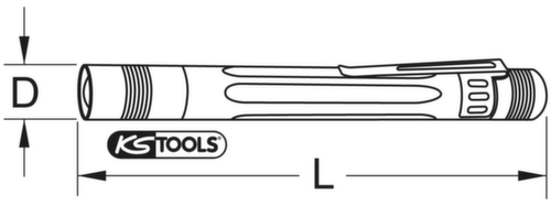 KS Tools perfectLight Taschenlampe 85 Lumen Standard 7 L