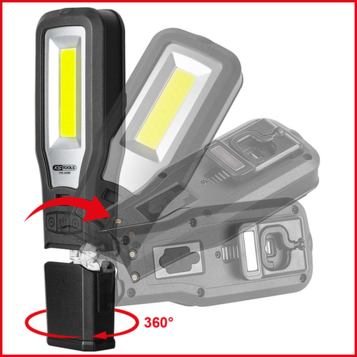 KS Tools Mobile Werkstatt-Handlampe Standard 6 L