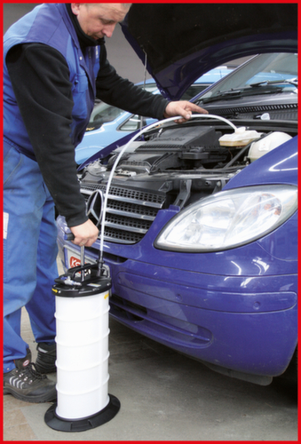 KS Tools Vakuum-Absaugpumpe 9,5 Liter inklusive 4 Sonden Standard 7 L