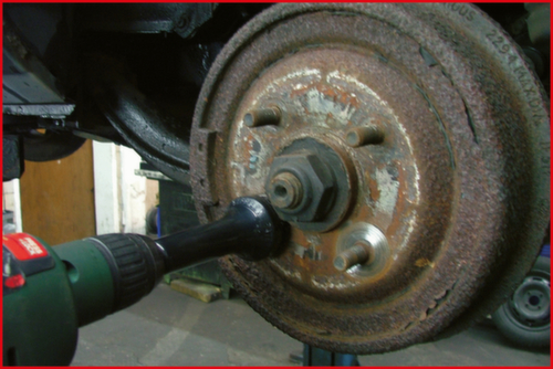 KS Tools Stehbolzen-Radnabenschleifer-Satz Standard 8 L