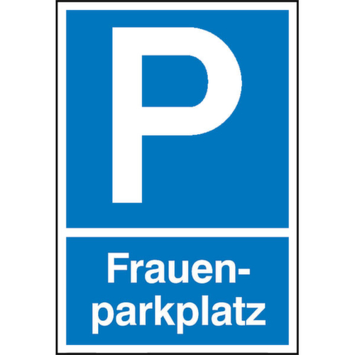 Parkplatzschild SafetyMarking® für Frauenparkplatz Standard 1 L