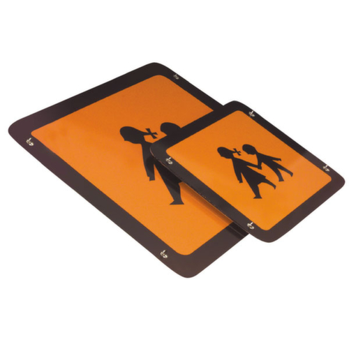 Hinweisschild SafetyMarking® für Schulbusse, PVC Standard 1 L