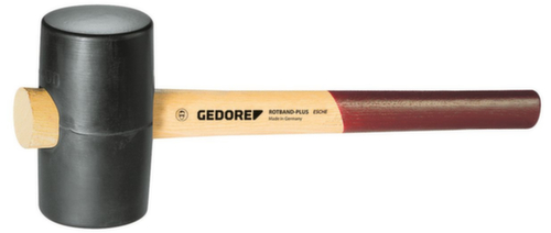 GEDORE 227 E-3 Gummihammer mit Eschenstiel Standard 1 L