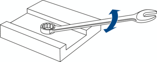 GEDORE 7-012 Ring-Maulschlüssel-Satz 12-teilig UD-Profil 10-32 mm Technische Zeichnung 1 L