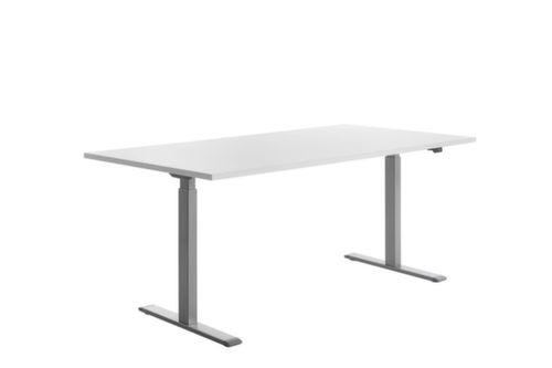 Topstar Elektrisch höhenverstellbarer Schreibtisch E-Table Smart mit T-Fußgestell Standard 2 L