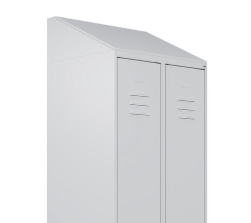 C+P Schrägdach-Aufsatz Classic Plus für Garderobenschrank Standard 1 L