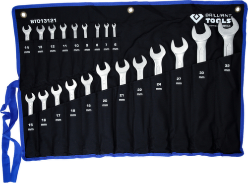 Brilliant Tools Ratschenringschlüssel-Satz Standard 3 L