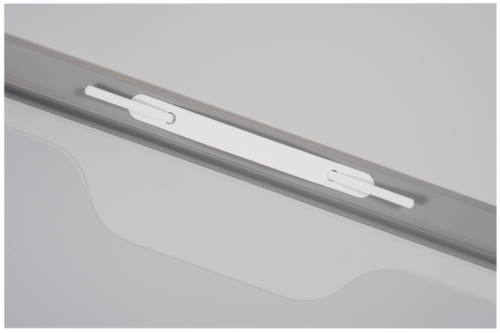 Eichner_BOI Pflegemappe signal-line zum Einhängen, grau Detail 1 L