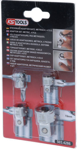 KS Tools GEARplus Stecknuss-Adapter-Satz Standard 2 L