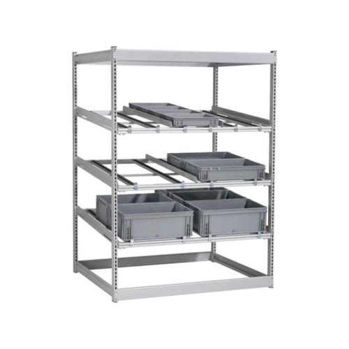 ERGO-line Durchlaufregal mit Röllchenleisten Standard 1 L