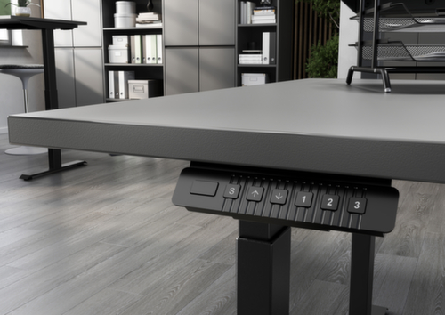 Höhenverstellbarer Schreibtisch GW-BEDANO Milieu 2 L