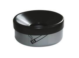 Sicherheits-Tischascher, Höhe x Ø 40 x 90 mm, neusilber