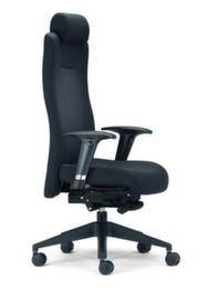 ROVO-CHAIR Bürodrehstuhl ROVO XP 4030 S1 0-39 mit Kopfstütze, schwarz